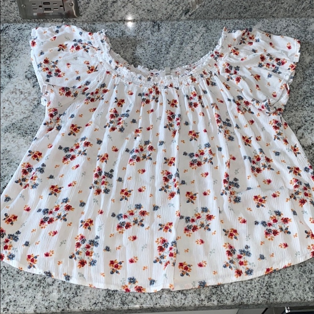 Off the shoulder top!